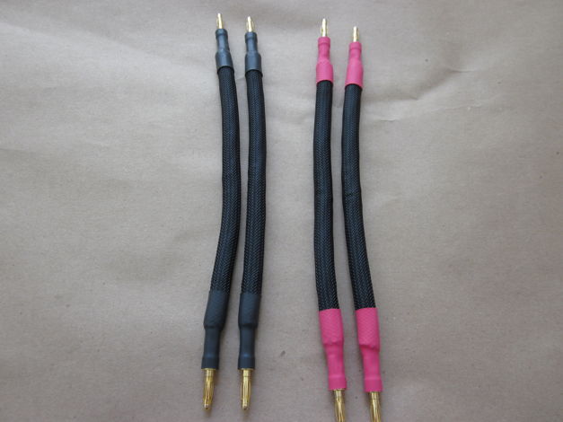Transparent Audio jumper cables