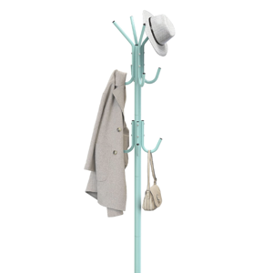 Standing Coat Rack - Turquoise