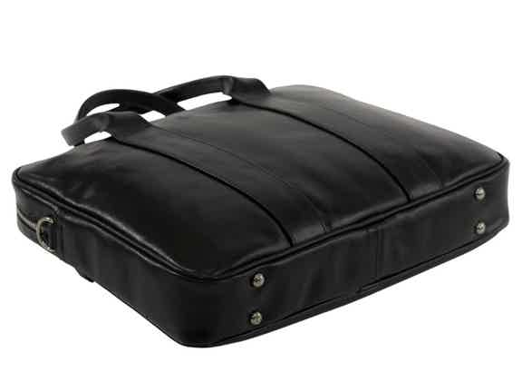 Laptoptasche 15,6 Zoll aus Leder - SCAVO