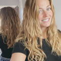 Image of women with wavy hair