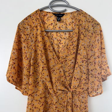 Sommer Bluse Gelb/Orange