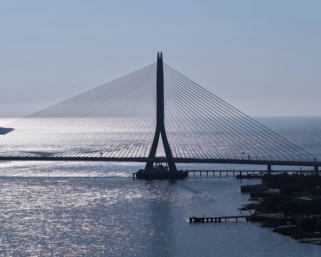 淡水河岸