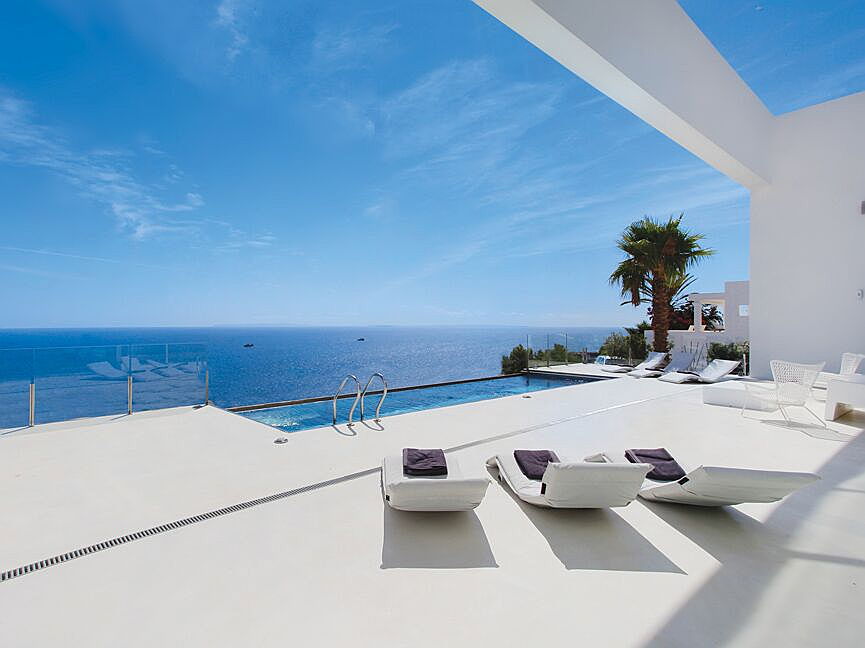  Ibiza
- High quality finca with breathtaking sea view (sea view)
Caption: Stunning country house for sale, Santa, Eulalia, Ibiza