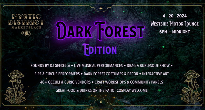Mystic District Marketplace: The Dark Forest Edition