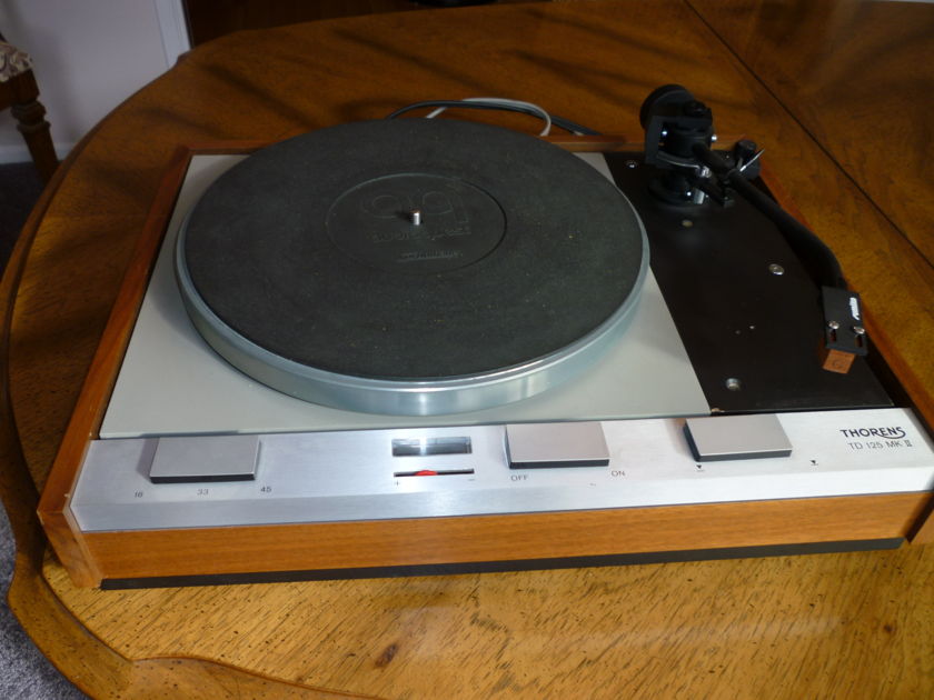 Thorens TD125AB MkII  Turntable with Sumiko MMT Arm