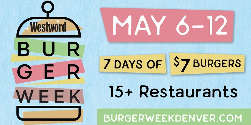Denver Westword Burger Week 2024 promotional image
