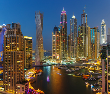 Экскурсия по ночному Дубаю с прогулкой на катере