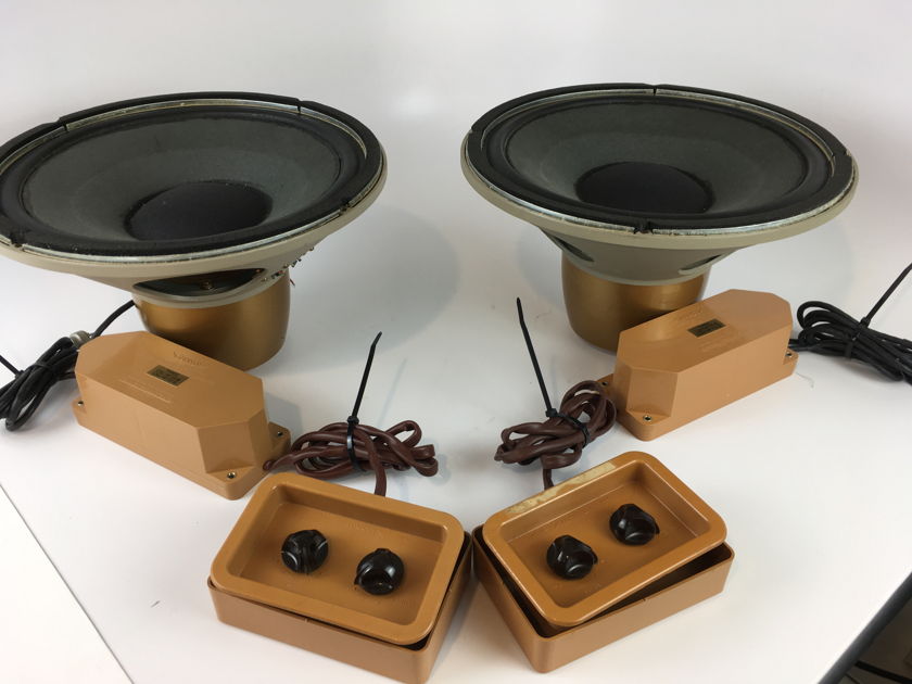 Tannoy 12” Gold Dual Concentric Drivers with Crossovers and Controllers