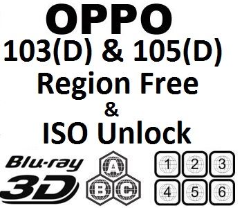 OPPO 103(D) & 105(D) ISO File Playback & Blu Ray/DVD Re...