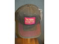 Cap Gray Twill Hot Pink Stitching wPink NWTF Logo Patch