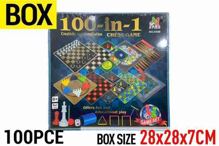 100-In-1 Board Game Set