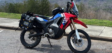 2025 HONDA CRF300L RALLY ABS motorcycle for rent near Fairbanks, AK