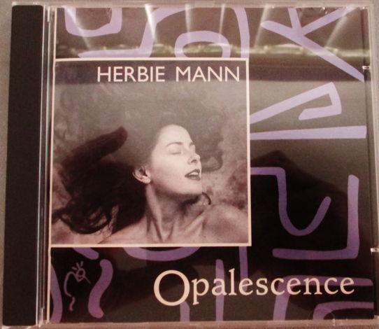HERBIE MANN (AUTOGRAPHED CD) - OPALESCENCE (1994) KOKOP...