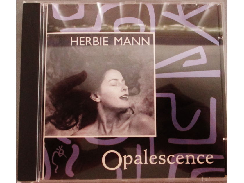 HERBIE MANN (AUTOGRAPHED CD) - OPALESCENCE (1994) KOKOPELLI RECORDS KOKO 1298