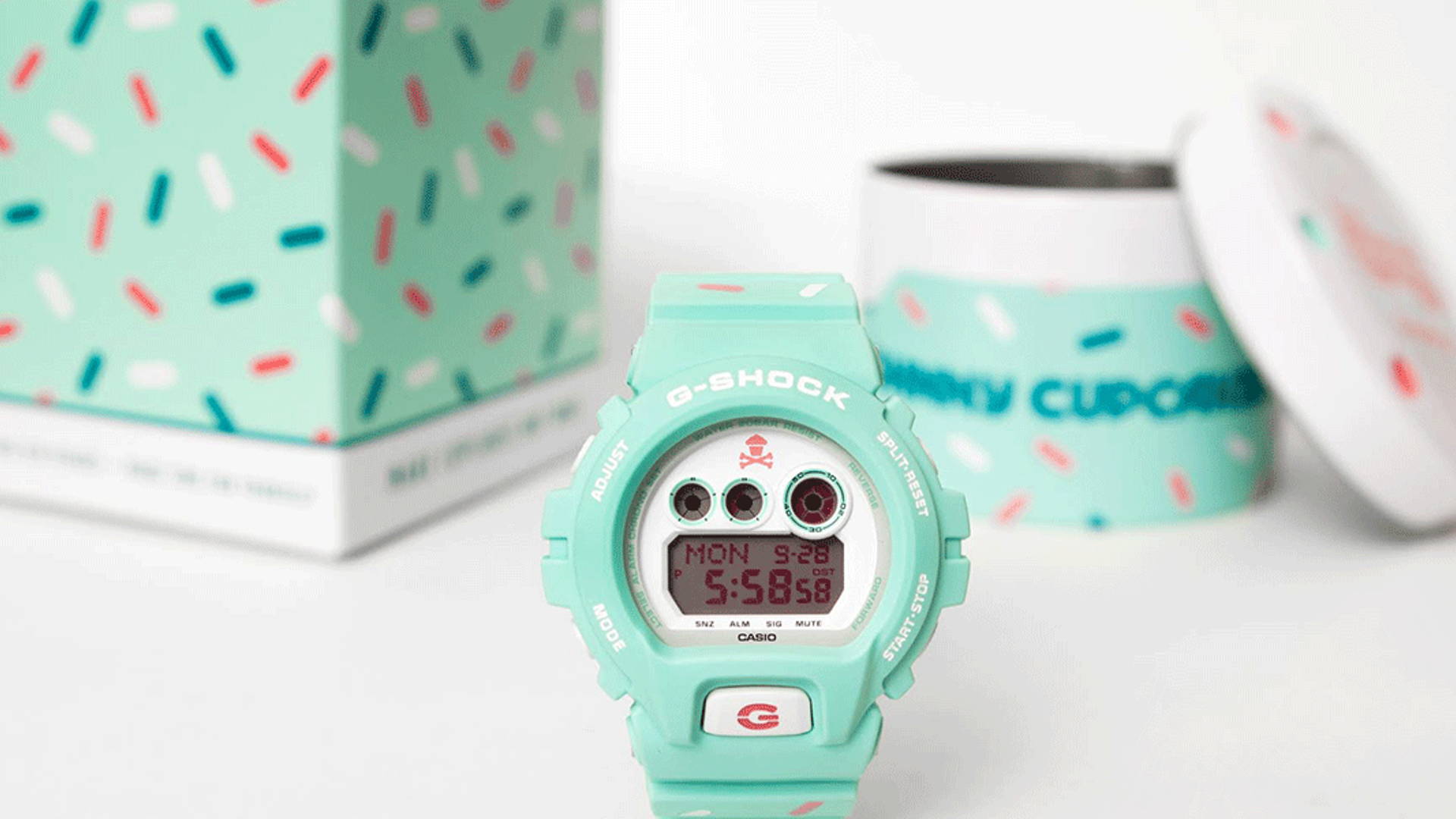 Featured image for Casio G-Shock X Johnny Cupcakes