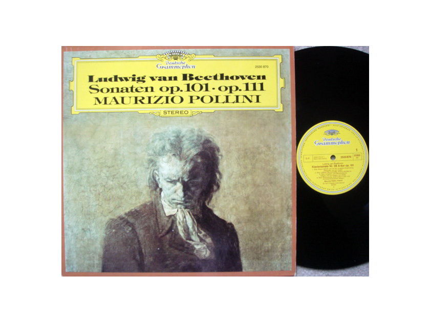 DG / MAURIZIO POLLINI, - Beethoven Piano Sonatas No.28 & 32, MINT!