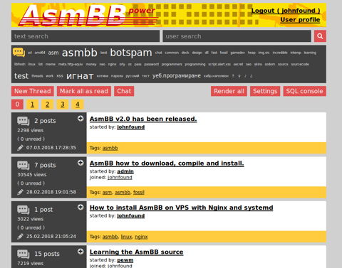 Access the-lolz-forum.punbb-hosting.com. The LOLZ forum