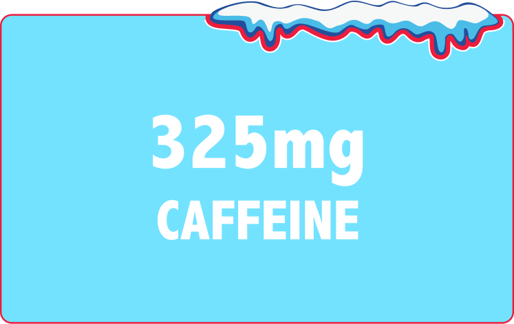 325mg caffeine graphic