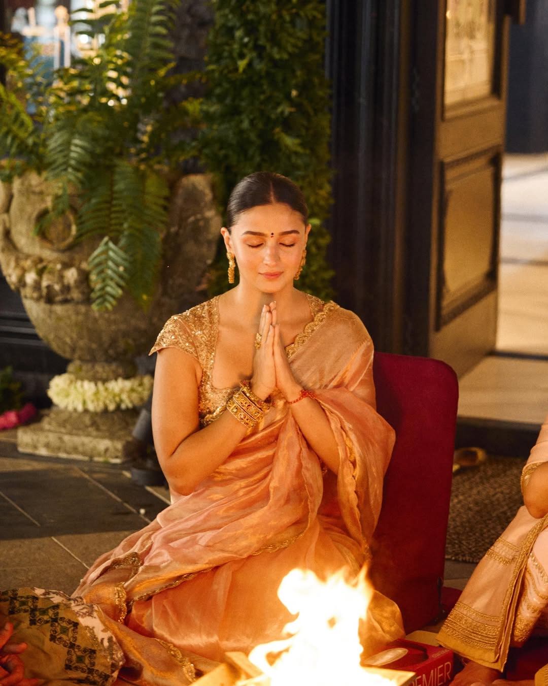 Alia Bhatt drops unseen pics from Raha’s birthday and new home puja with Ranbir Kapoor; watch