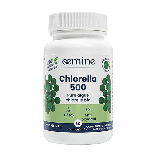 Chlorella 500 Bio - Comprimés Détox & Anti-oxydants