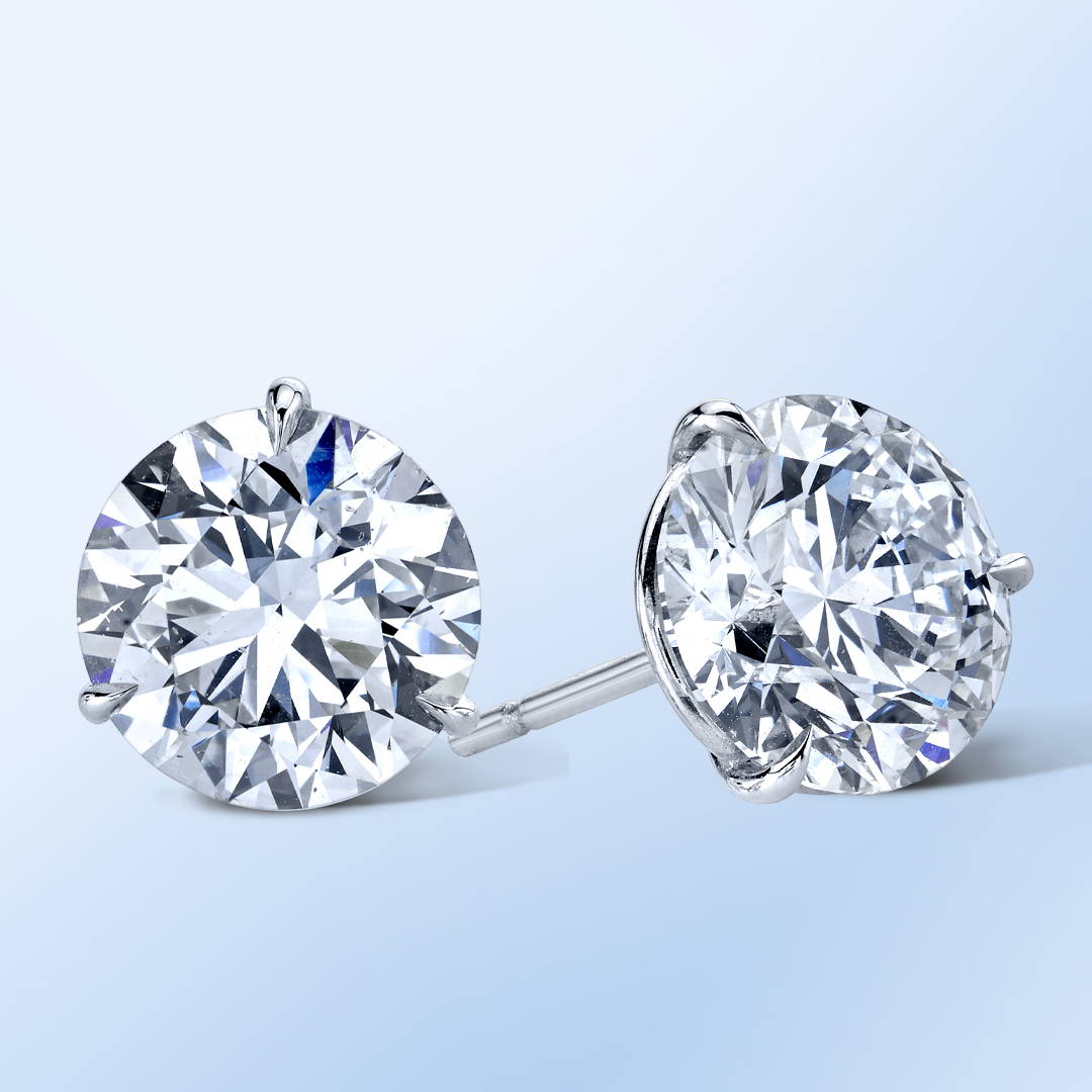 Diamond Stud Earrings
