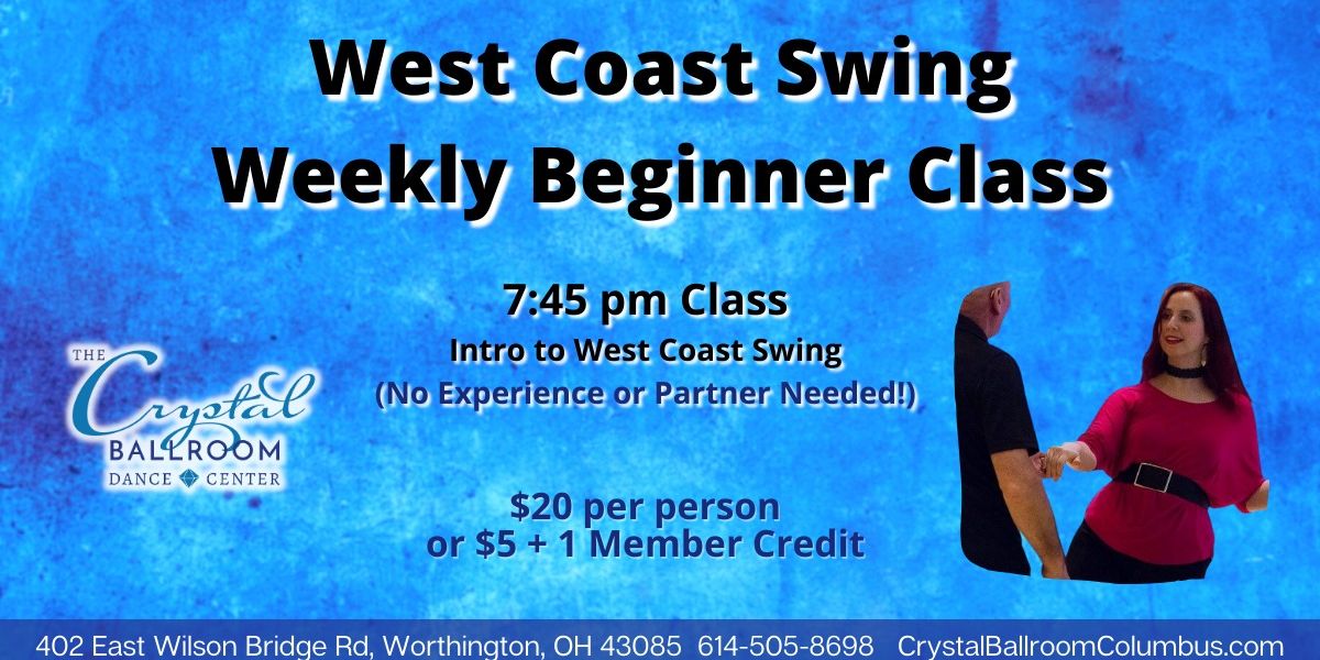 West Coast Swing Beginner's Class promotional image