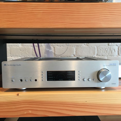 Cambridge Audio Azur 851A Integrated Amplifier Silver Demo