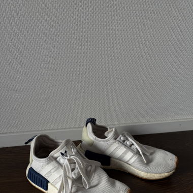 Adidas NMD white and navy