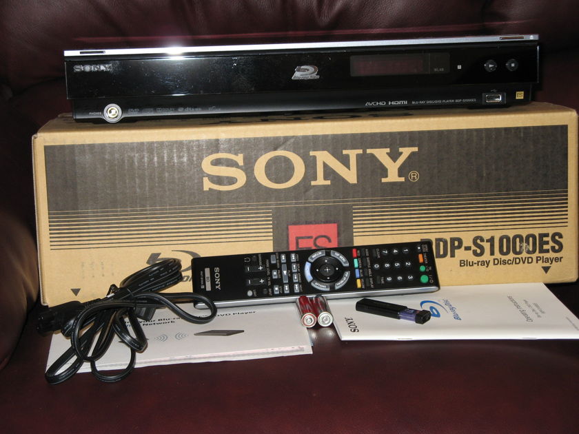 Sony ES BDP-S1000ES Blu-Ray Player