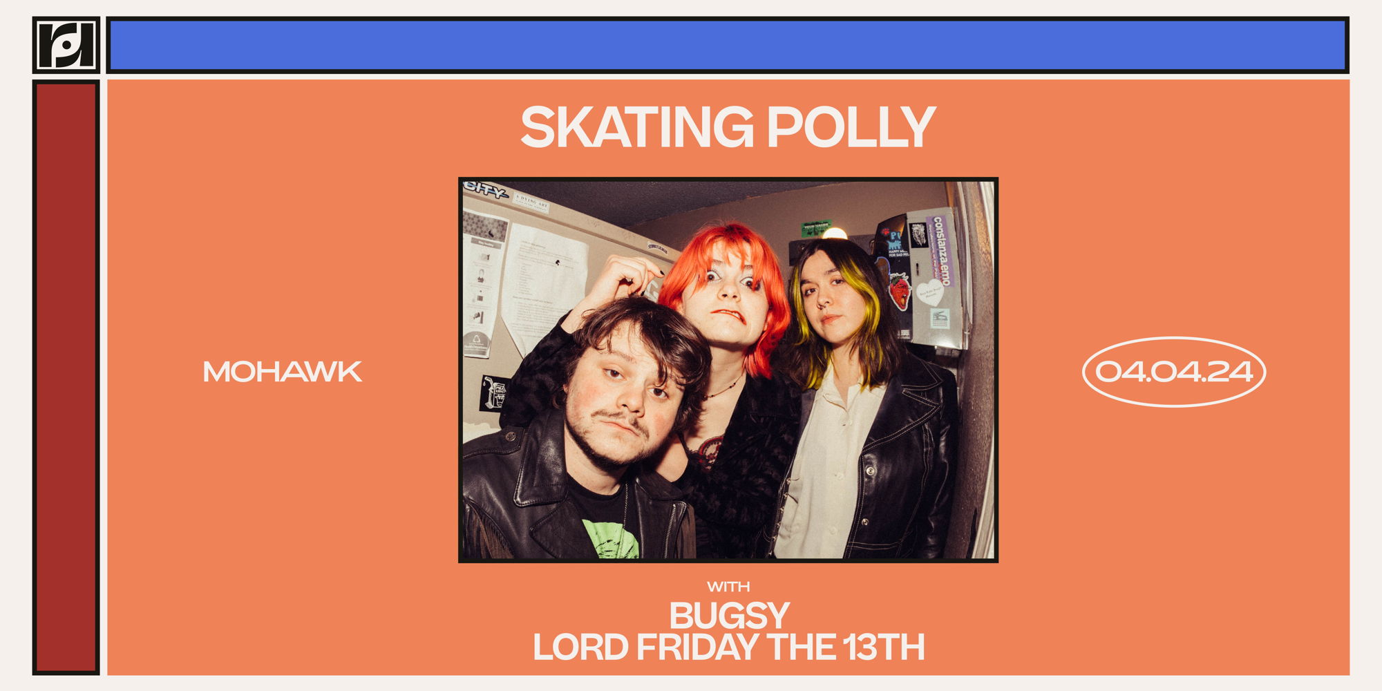 Resound Presents: Skating Polly w/ bugsy, Lord Friday the 13th at Mohawk promotional image
