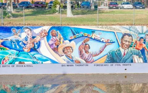 The Great Wall of Los Angeles Judy Baca Protected by MuralShield