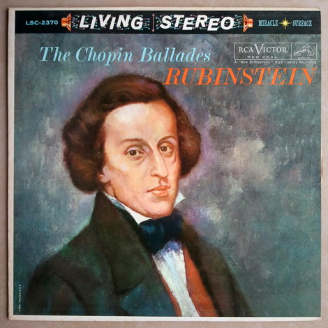 RCA White Dog/Rubinstein/Chopin - Ballades / EX