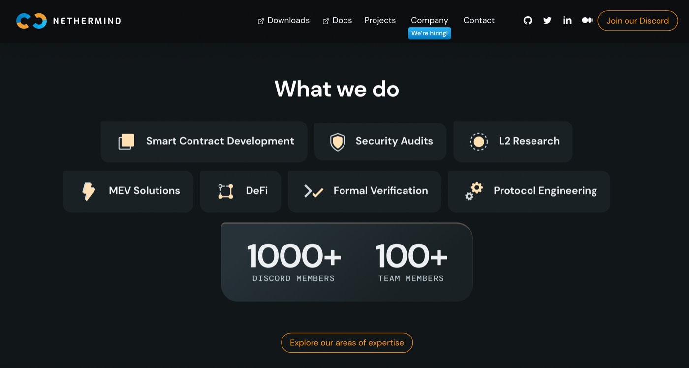 Nethermind product / service