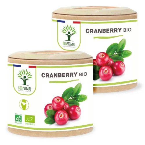 Cranberry bio - 2 x 60