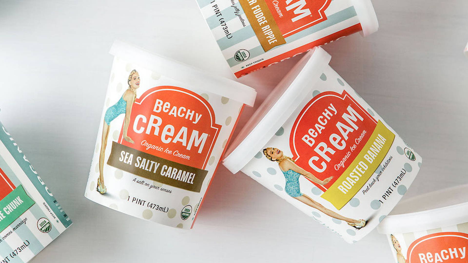 Featured image for Beachy Cream Organic Ice Cream Pints