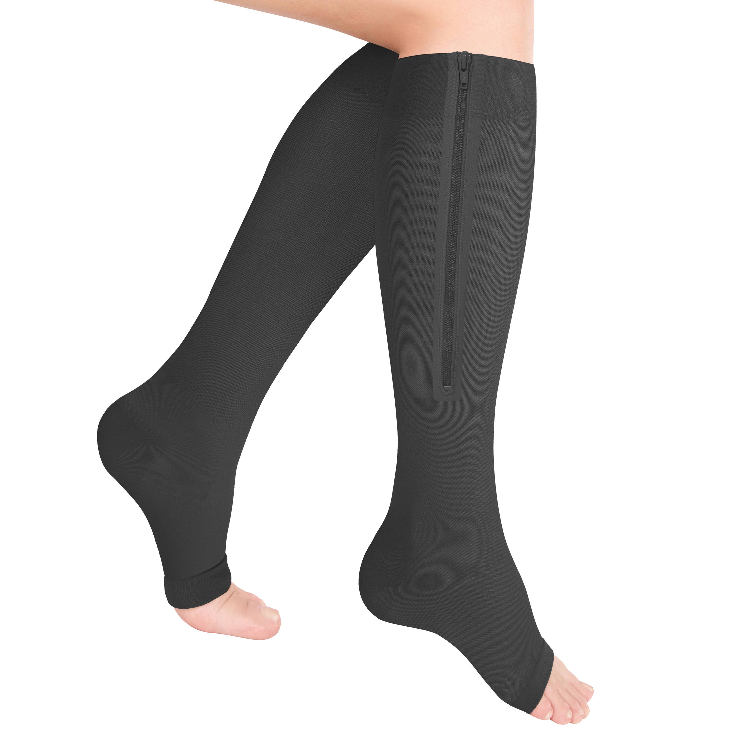 Knee High Closed Toe Anti-Embolism Stockings in Beige