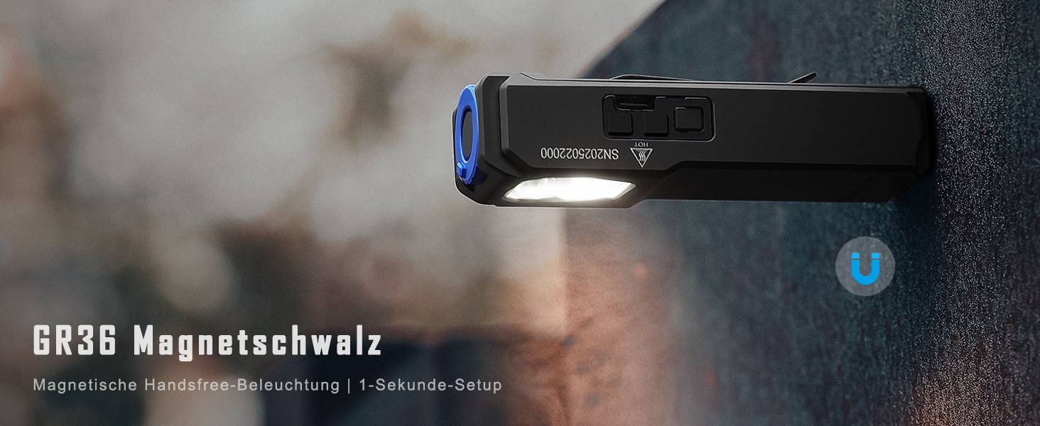 IMALENT LD35 Wiederaufladbare EDC Taschenlampe