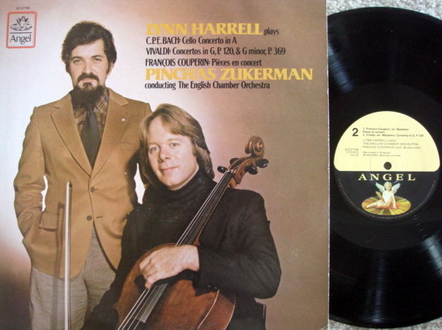 EMI Angel / HARRELL-ZUKERMAN, - Bach-Vivaldi Cello Cone...