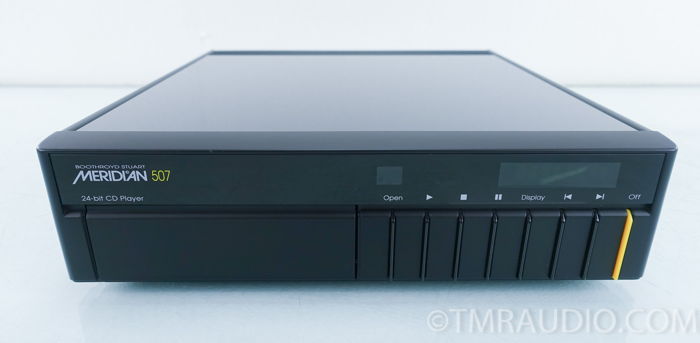Meridian 507 24 Bit CD Player; MSR Remote (9266)