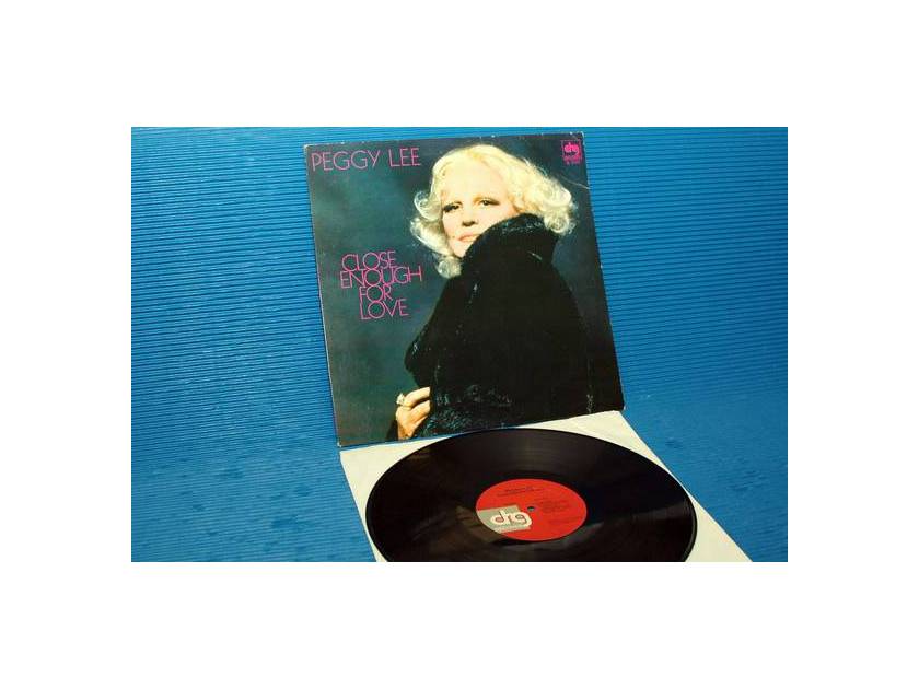 PEGGY LEE -  - "Close Enough For Love" - DRG 1979 promo