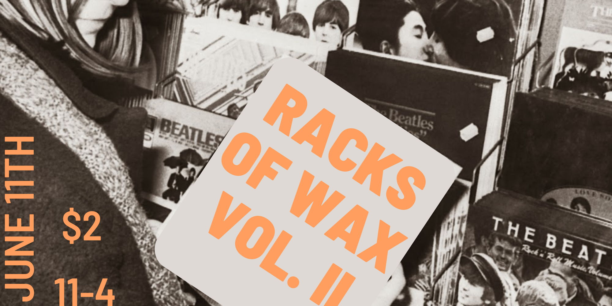 Racks of Wax Vinyl Pop-Up promotional image