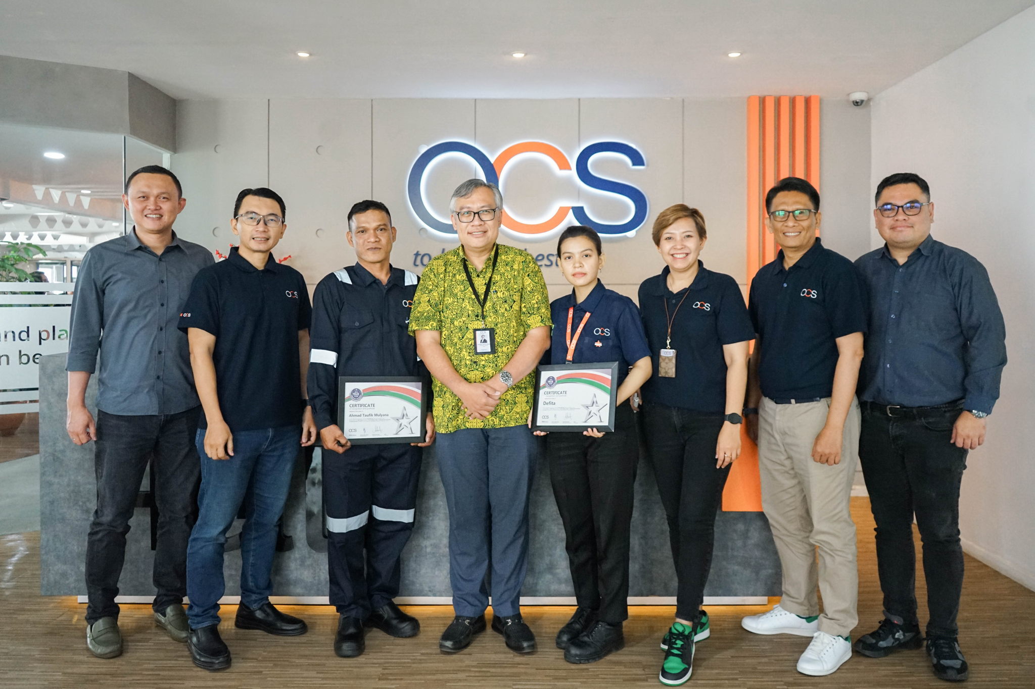 OCS Indonesia Celebrates World FM Day by Recognising Colleagues’ Achievements
