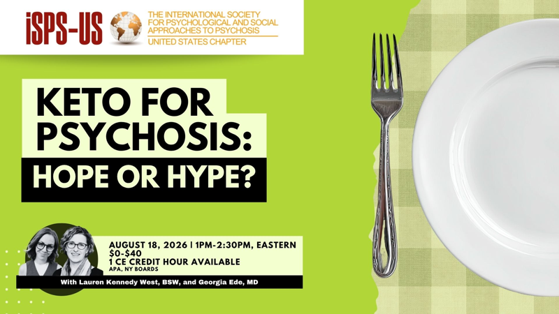 Keto for Psychosis: Hope or Hype?