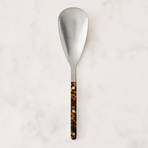 Sabre Bistrot Vintage-Finish Rice Spoon in Tortoise