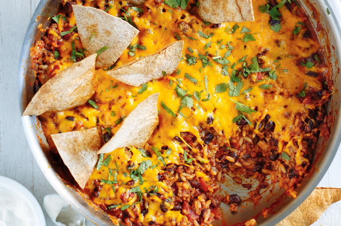 Casserole mexicaine « <i>burrito</i> »