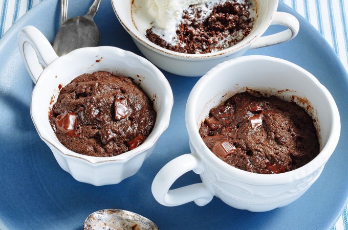 Brownie dans une tasse