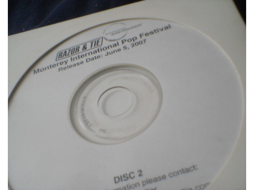 Razor & Tie Promo CD - Monterey Pop w/ 2 rare Jimi Hendrix Tracks