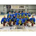 8U hockey team jerseys