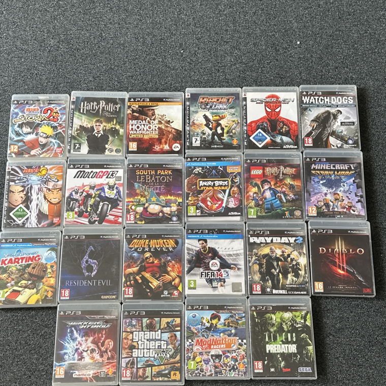 22 PS3 Spiele 