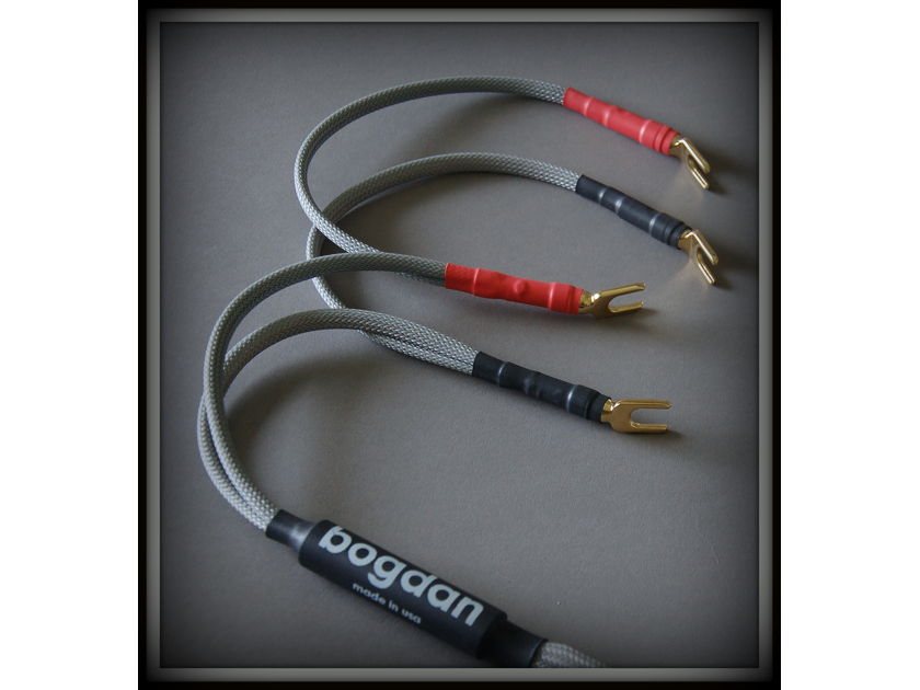 BOGDAN Goldy  Speaker Cables (New Old stock) with Integral Jumpers